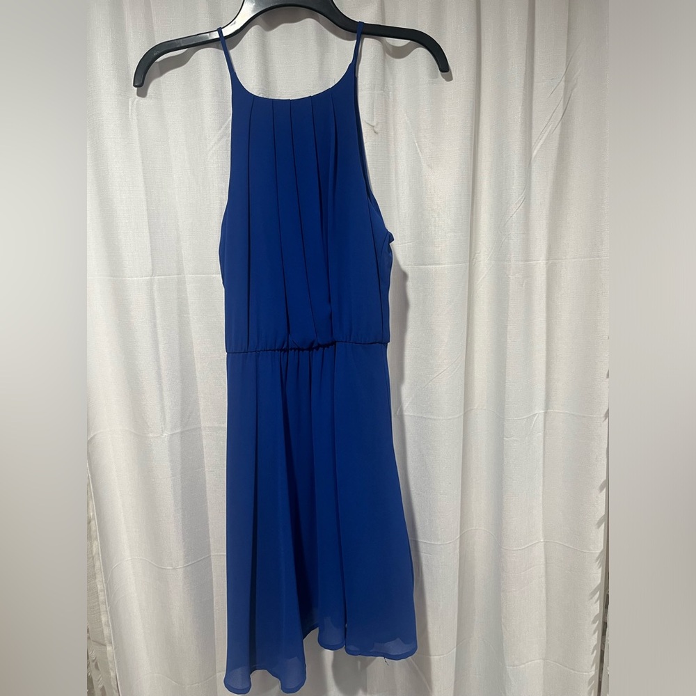 Blue Rain (Francesca’s) Royal Blue Dress - Size Medium (also have in white)